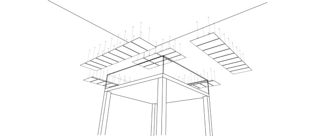 Float ηχοαπορροφητικό σύστημα οροφής